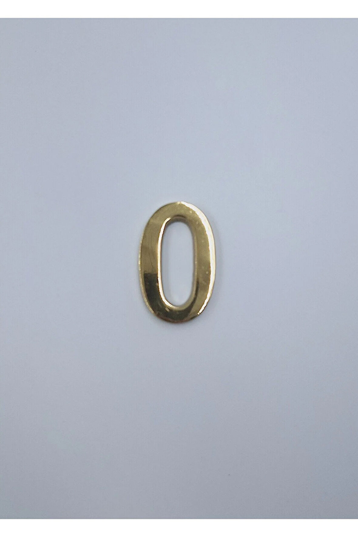 PİRİNÇ RAKAM 6CM DÜZ NO:0