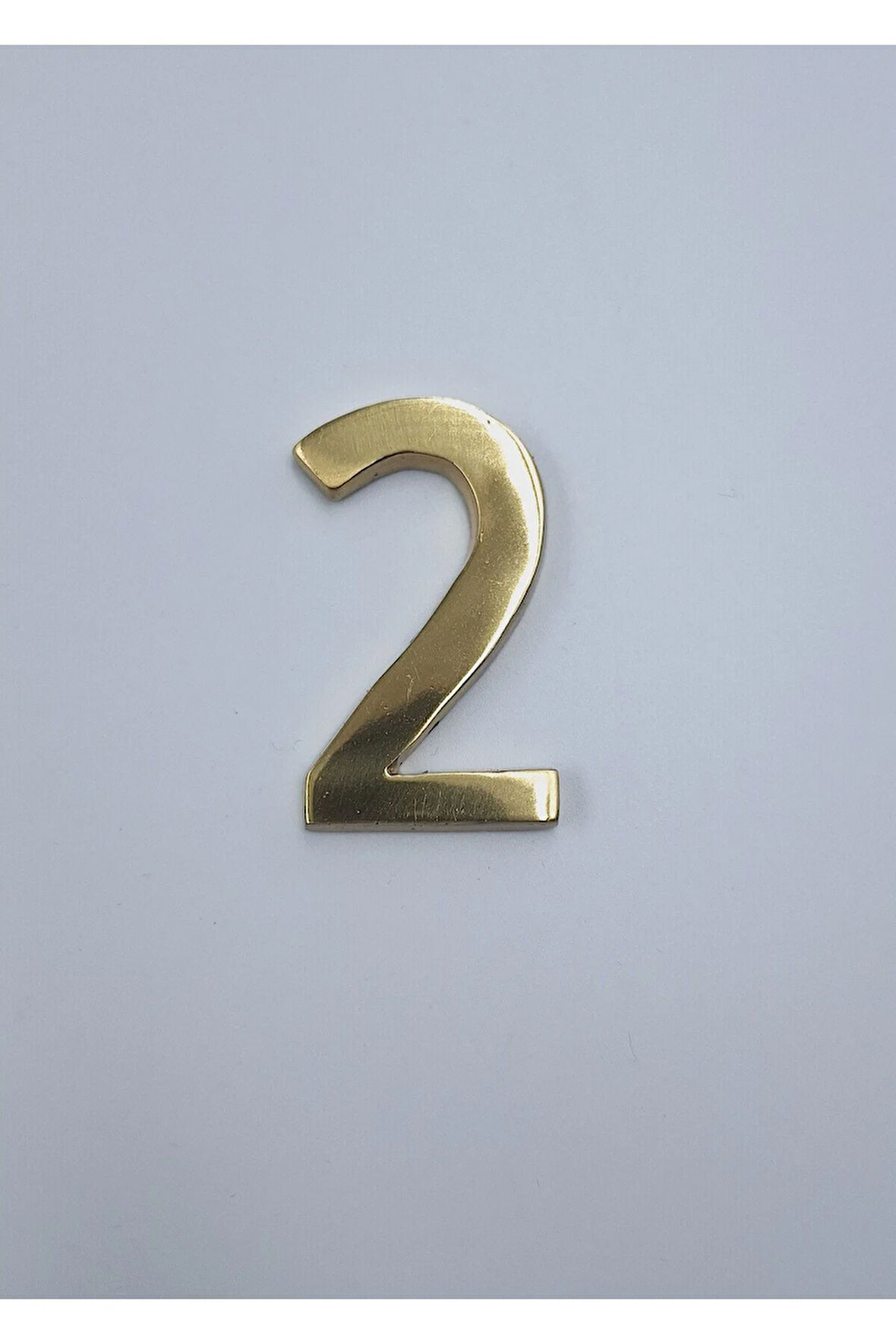 PİRİNÇ RAKAM 6CM DÜZ NO:2