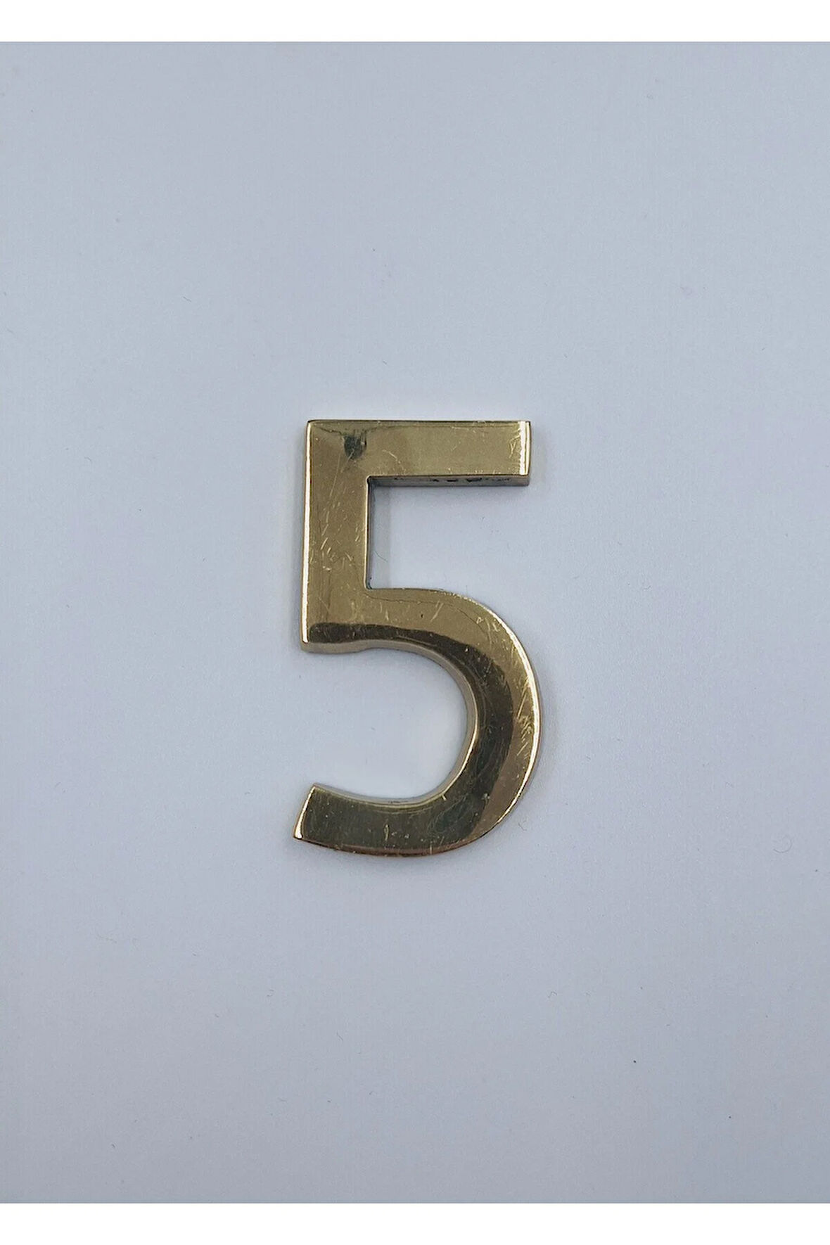 PİRİNÇ RAKAM 6CM DÜZ NO:5