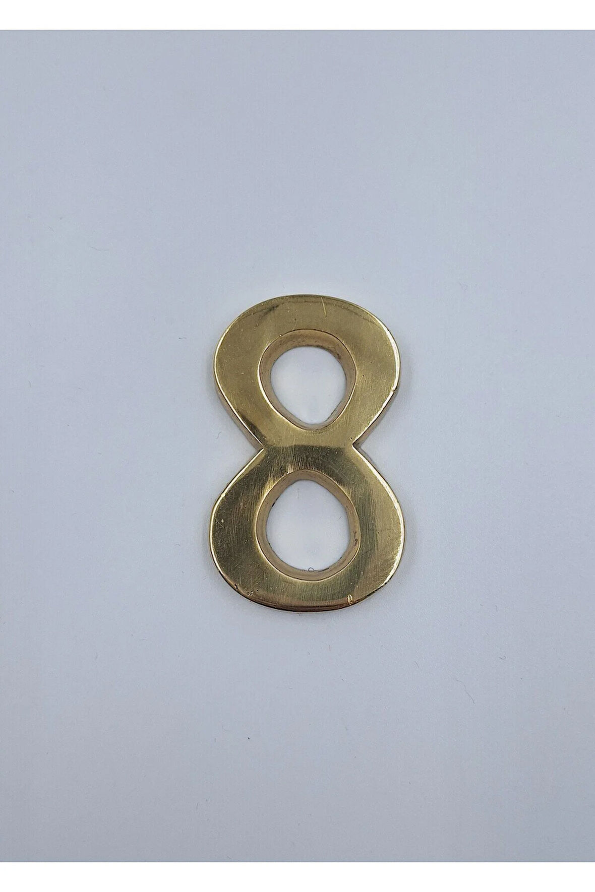 PİRİNÇ RAKAM 6CM DÜZ NO:8