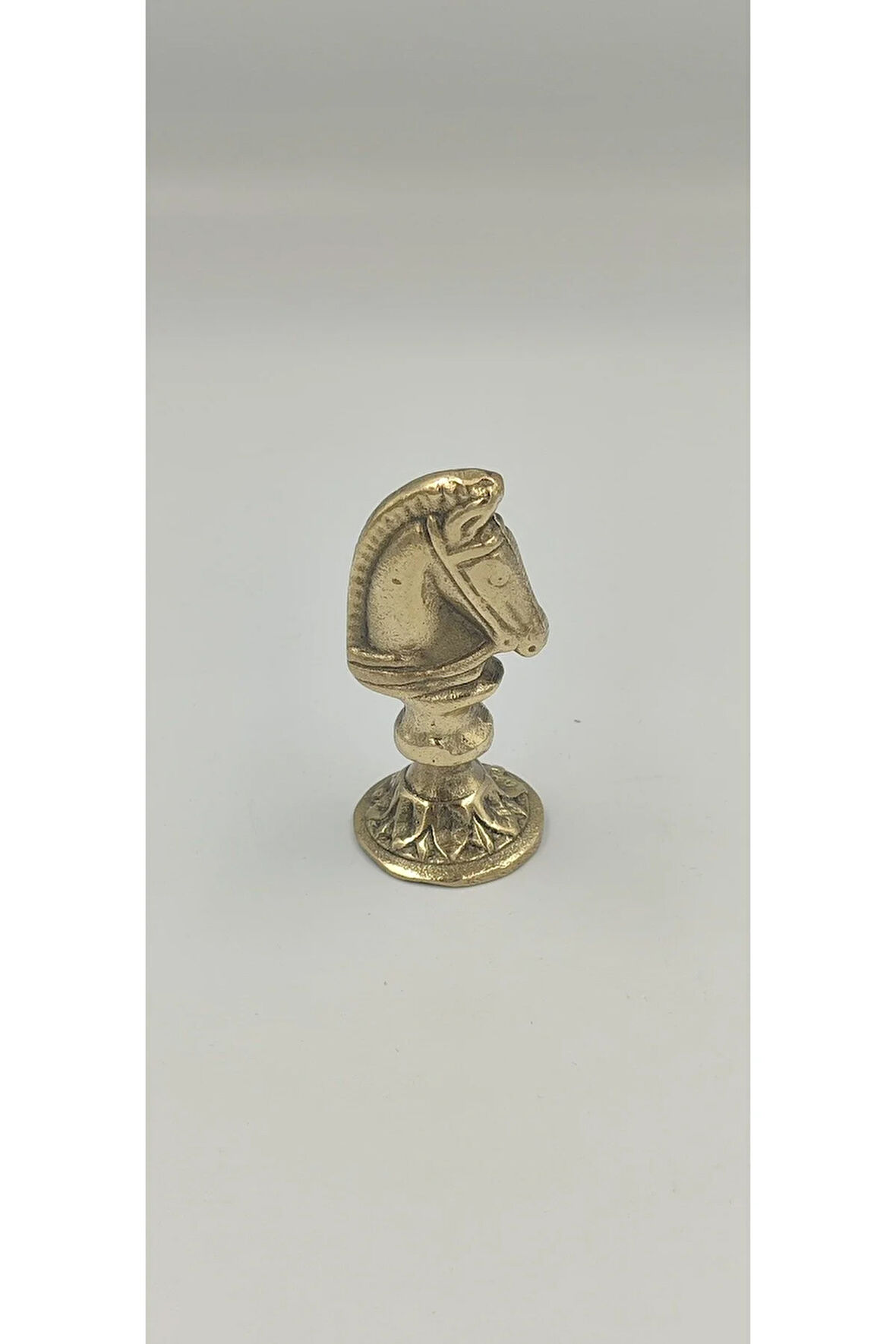 PİRİNÇ DEKORATİF BİBLO AT