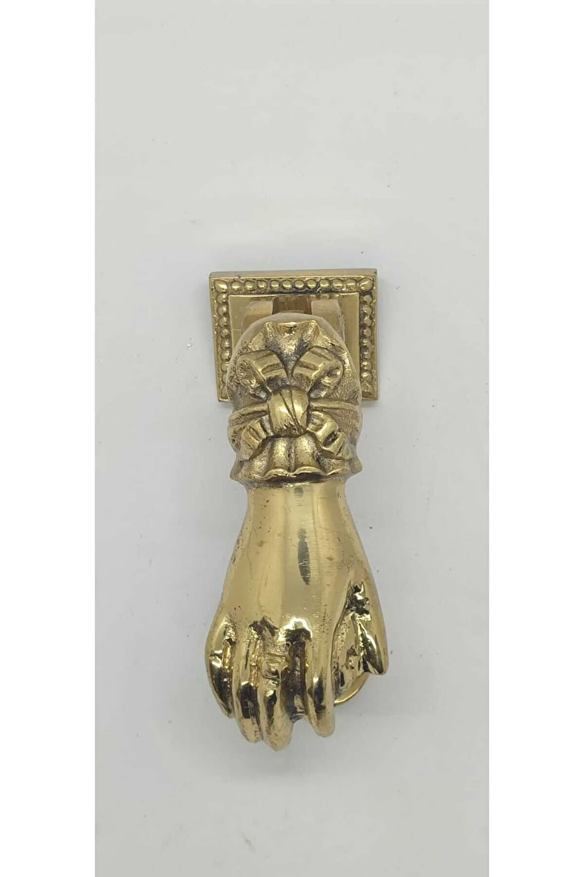 Pirinç El Kapı Tokmağı 13 cm