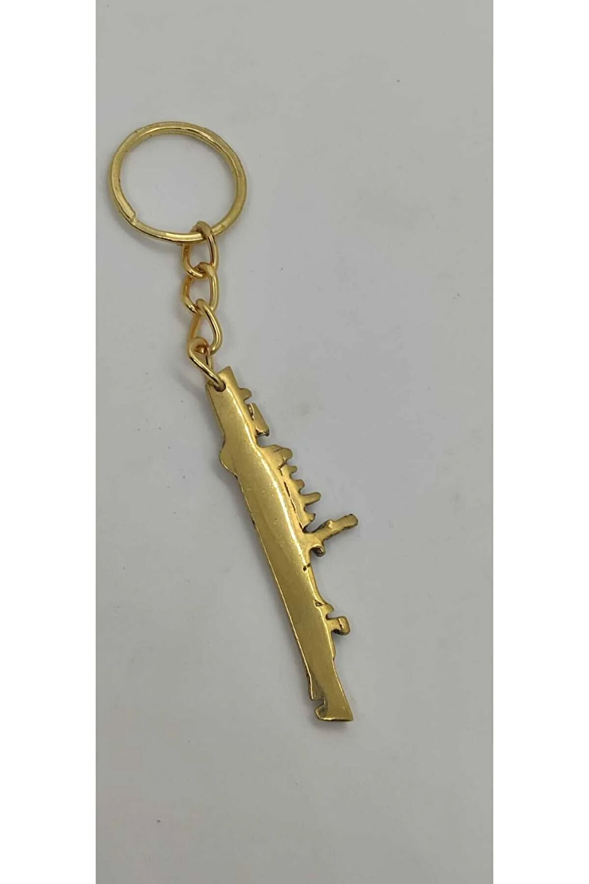 Pirinç Savaş Gemisi Anahtarlık