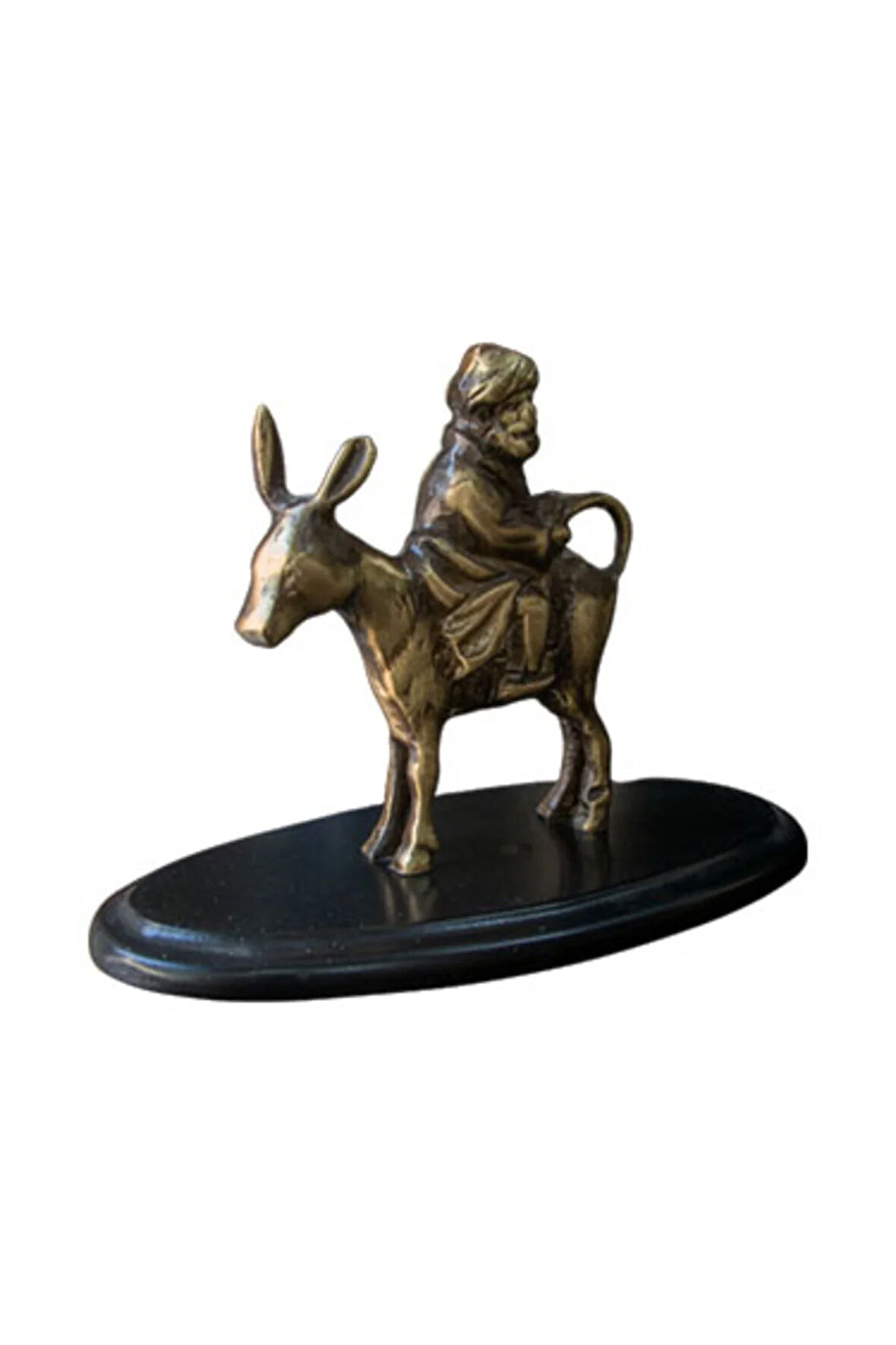 Pirinç Döküm Masa Üstü Biblo Nasrettin Hoca