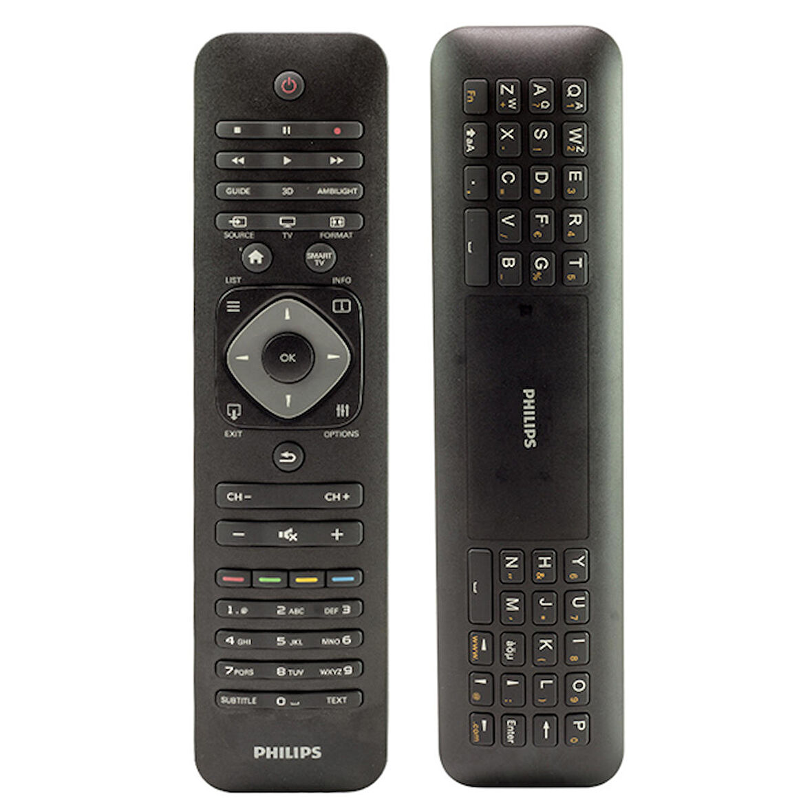 PHILIPS TVRC51312/12 YKF315-Z01 KLAVYELİ KUMANDA ORJİNAL SİYAH-16449