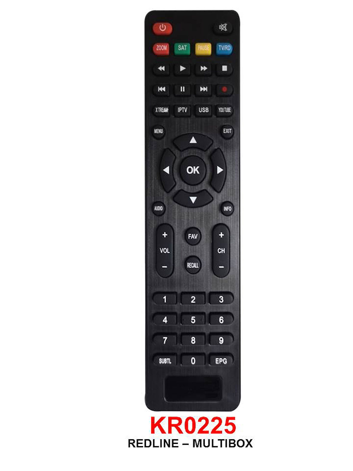 REDLİNE TS-100 HD VE T SERİSİ XTREAM TUŞLU HD UYDU KUMANDA (3447=3444=8130)