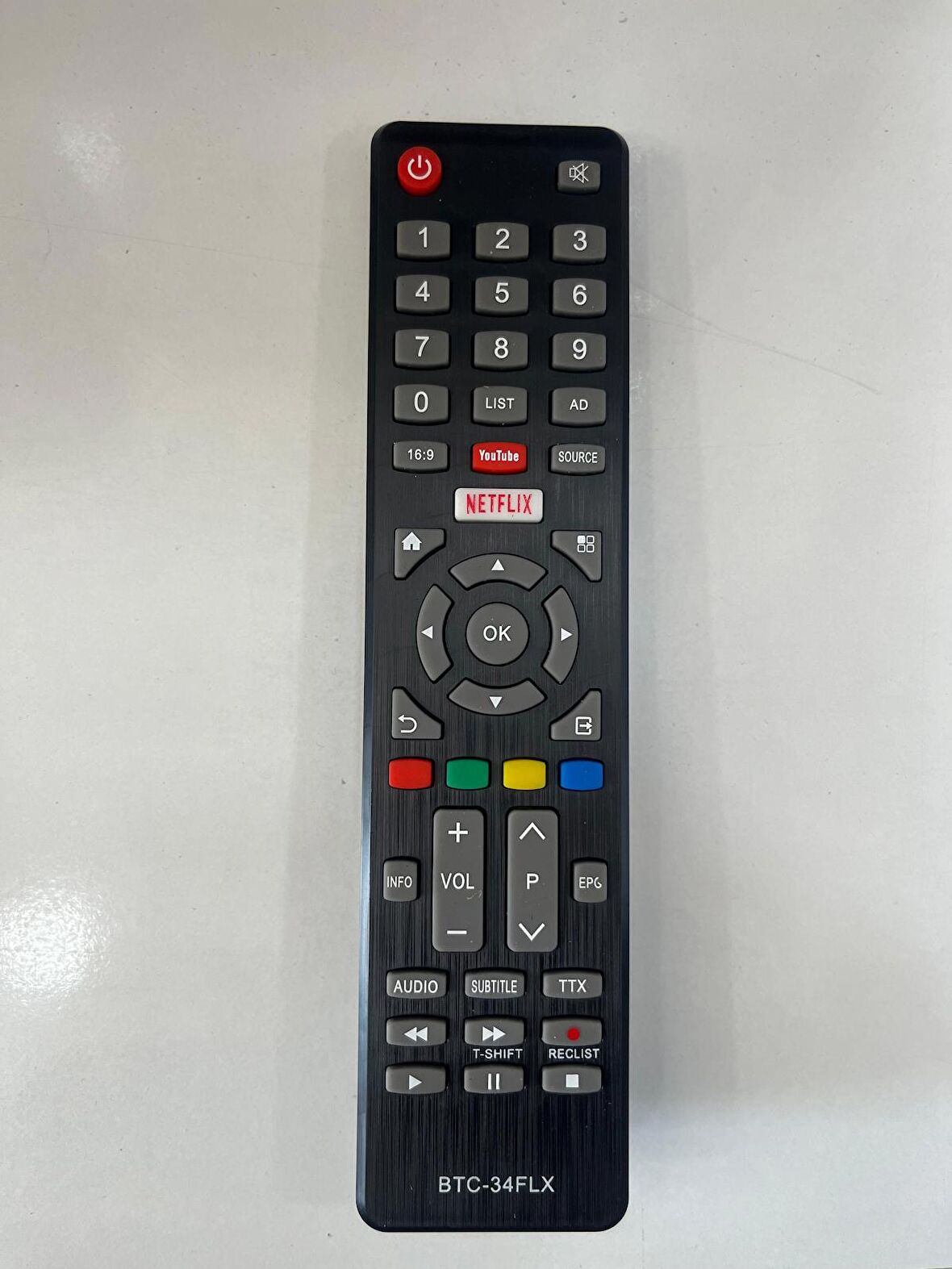Botech Netflix-Youtube Tuşlu LCD-LED TV Kumandası
