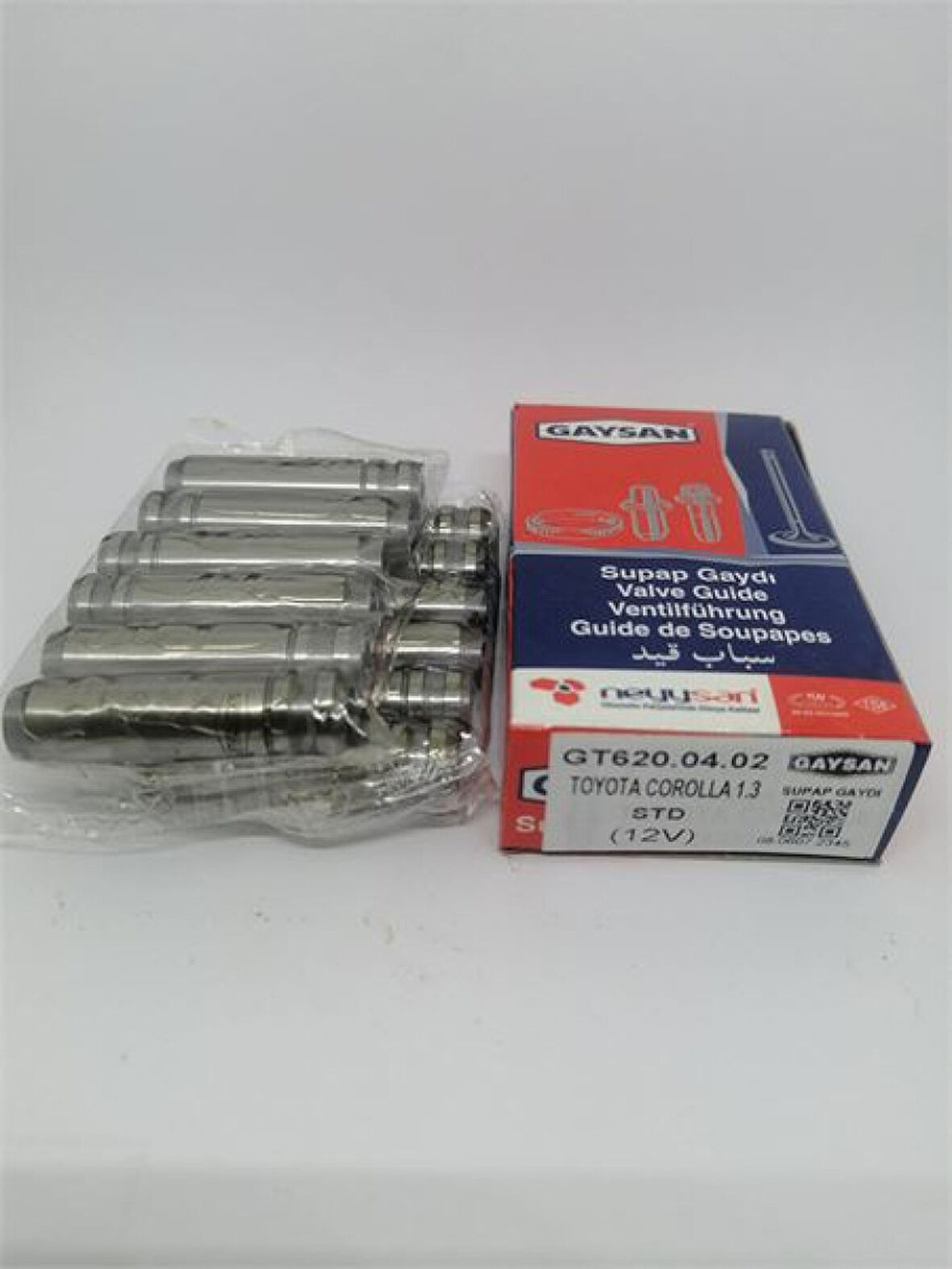 Toyota Subap Gaydı Corolla 1,3 12v Karburatorlu 1988-1998 ( Ae92-Ae100-Ae101 Kasa) 2e Motor (12 Gayd) (in 8 - Gaysan Gt620.04.02