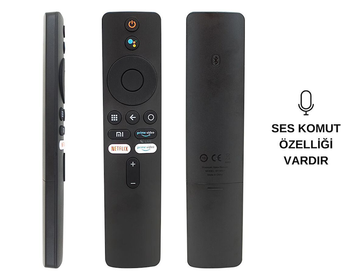 XIAOMI MI BOX BT-MI01 NETFLIX-AMAZON PRIME TUŞLU UNIVERSAL KUMANDA