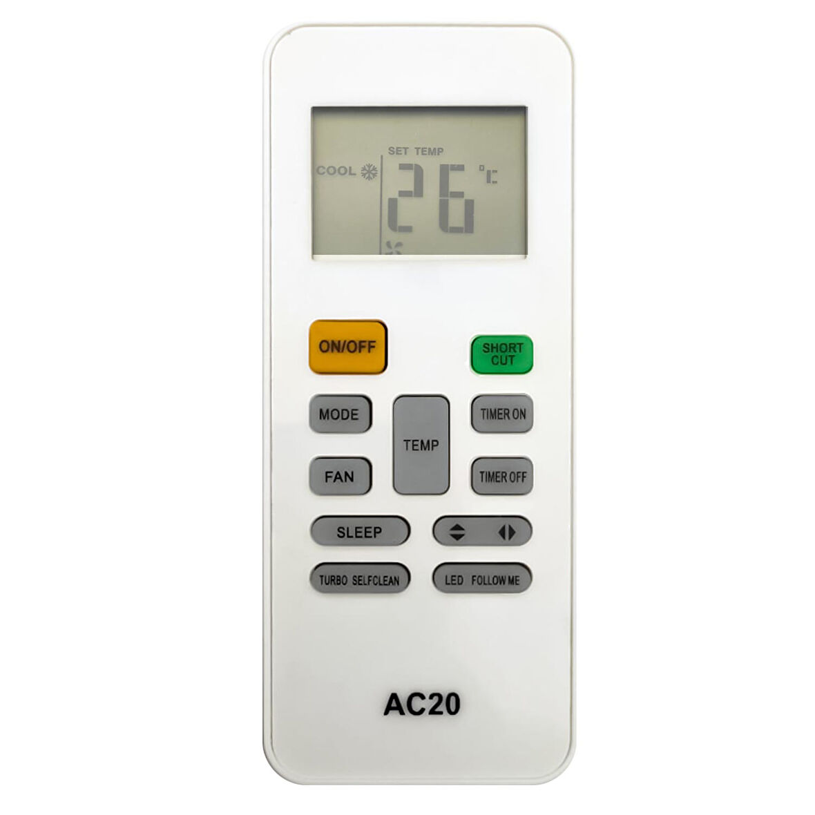 BOSCH 12008801- SIEMENS-MIDEA RG52A8/BGEF KLİMA KUMANDASI