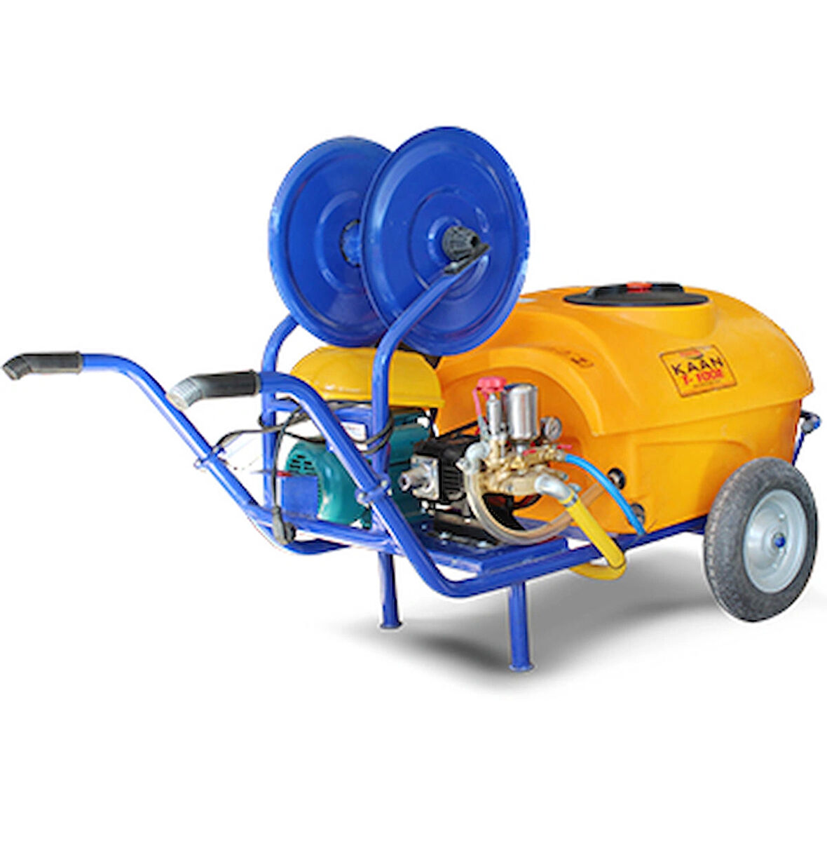 Kaan T-100-E 100 lt Elektrikli Arabalı İlaçlama Makinesi