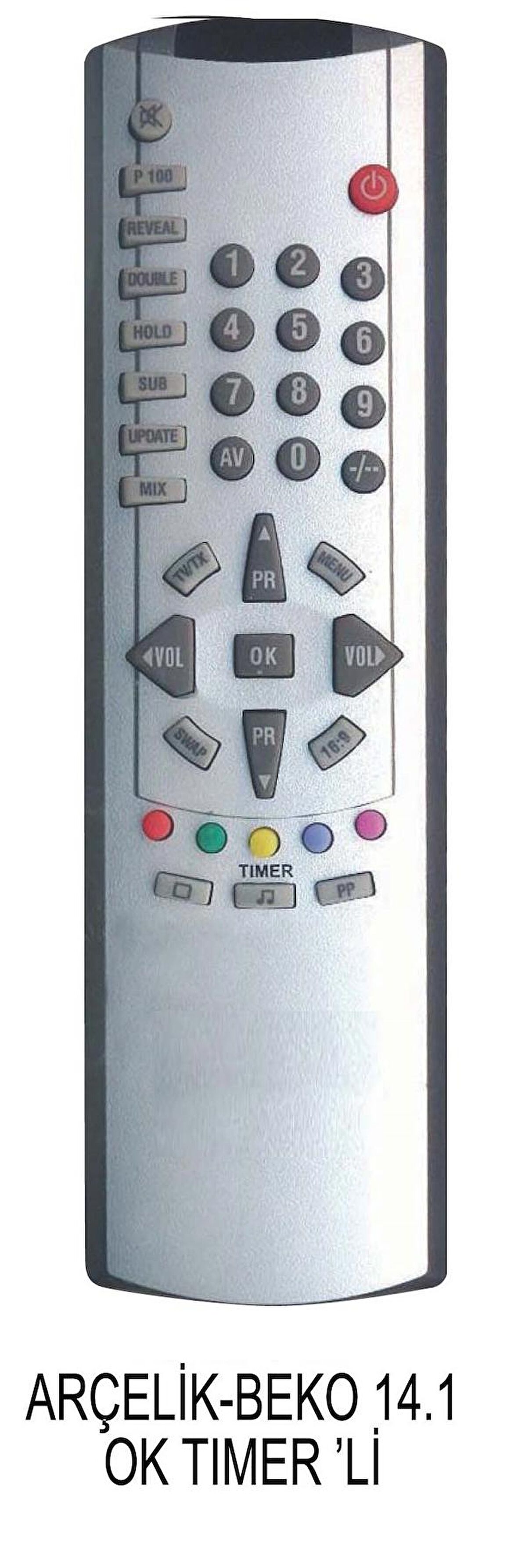 Arçelik Beko TIMER Lİ TV Kumandası