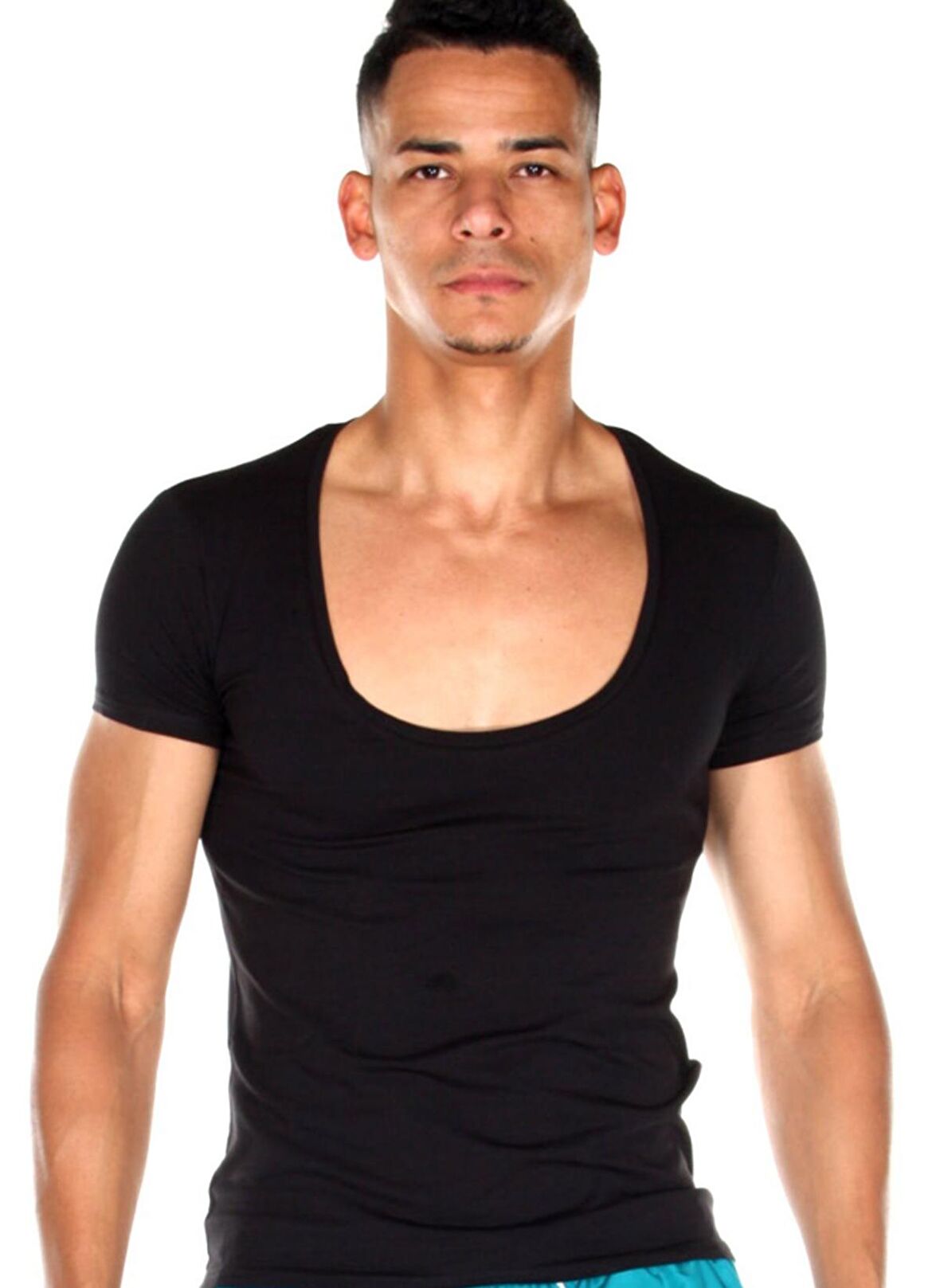 Darkzone Bisiklet Yaka Siyah Erkek T-Shirt DZN8701