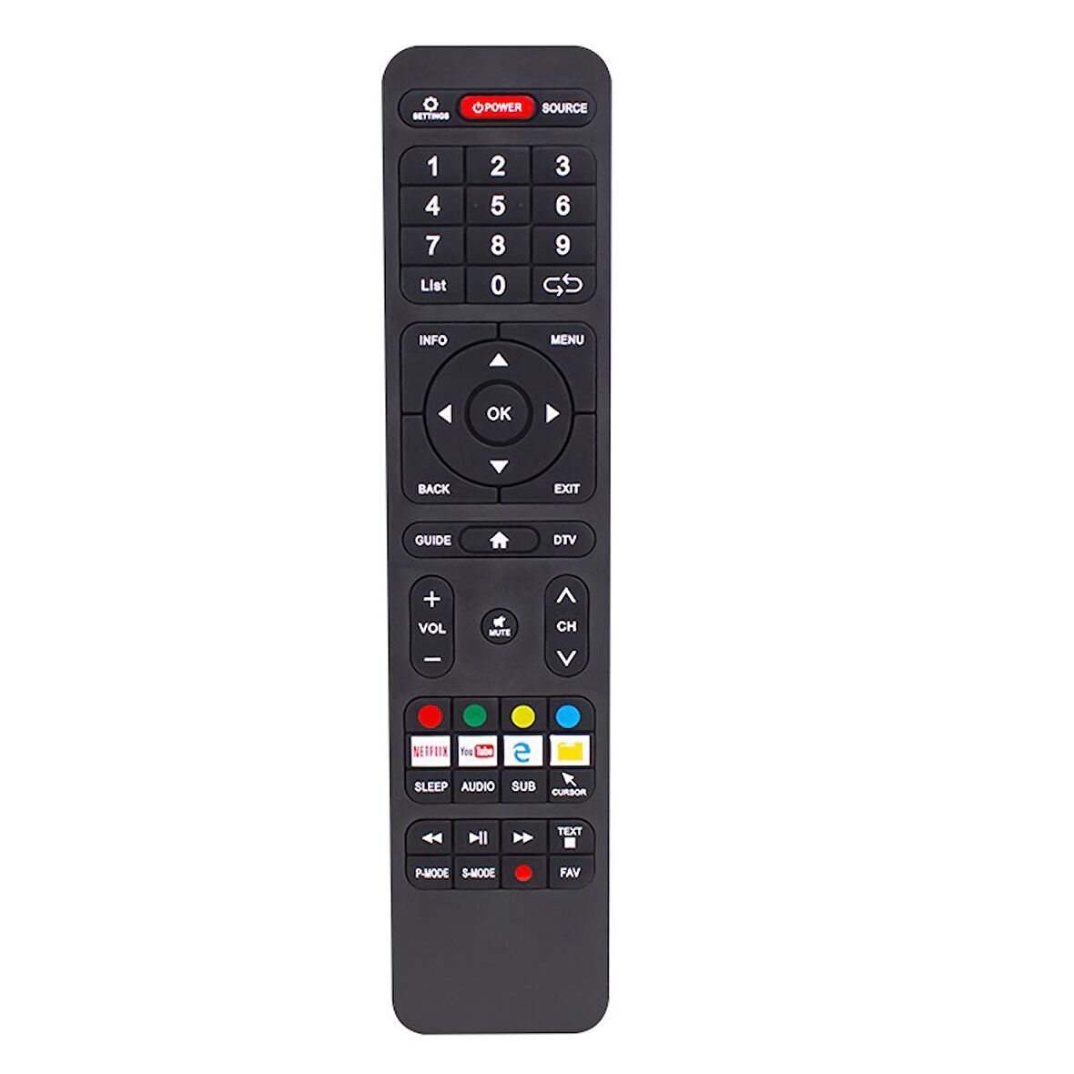 STRONG * HELLO HL-3201 ANDROID SUB-CURSOR-NETFLIX-YOUTUBE TUŞLU LCD LED TV KUMANDA