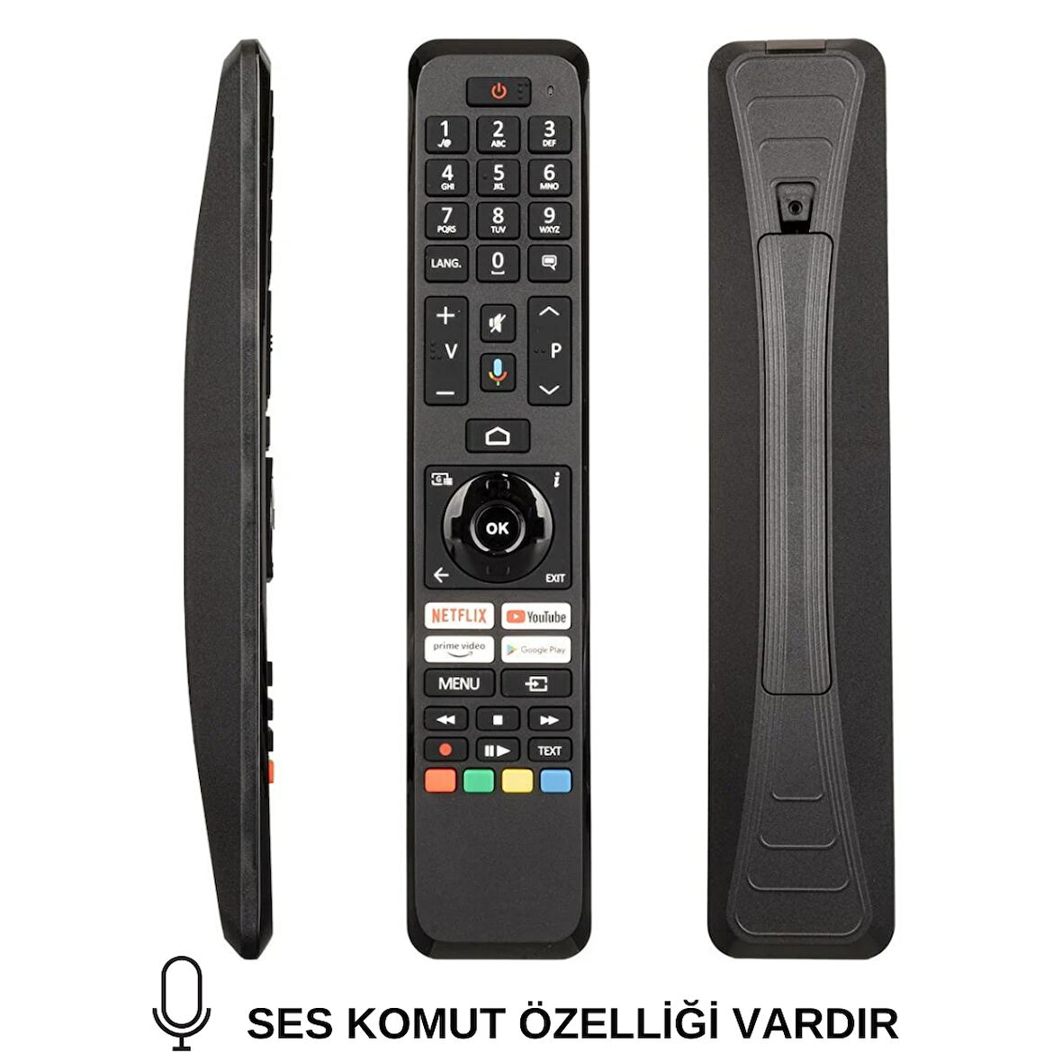 VESTEL-TOSHIBA NETFLİX-YouTube - prime video - Google Play TUŞLU SES KOMUT ÖZELLİĞİ VARDIR