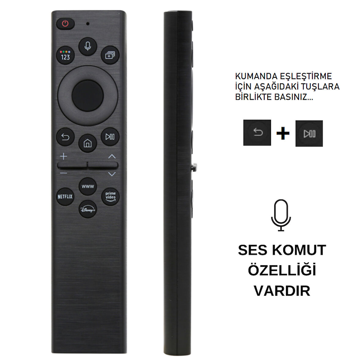 (SES KOMUTLU) SAMSUNG RM-G2300V3-V4 LCD LED TV KUMANDASI