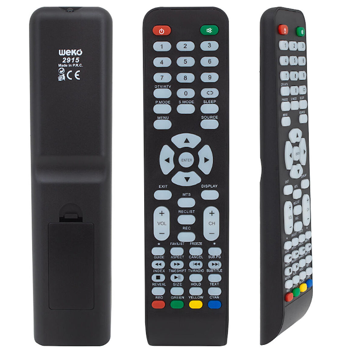 NORDMENDE-PROFİLO-SANYO LCD LED TV KUMANDASI
