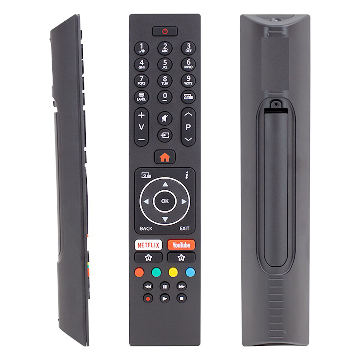 VESTEL 4K SMART 55UD8450 55'' LCD-LED TV KUMANDA (RC43135 BLACK NOBRAND V2)