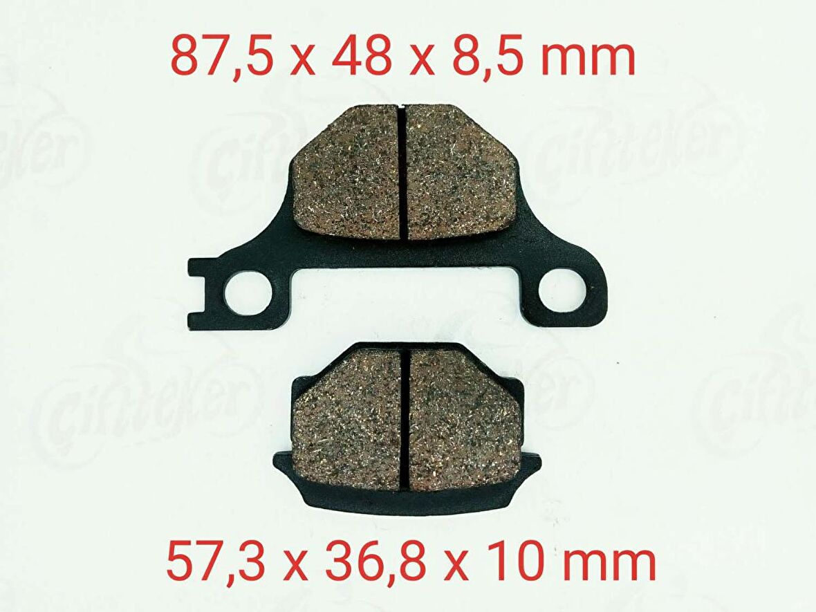 Mondial 150 X-TREME ARKA FREN DİSK BALATASI ORJ