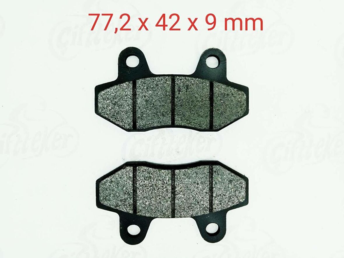 Mondial 150UT ARKA FREN DİSK BALATASI ORJ