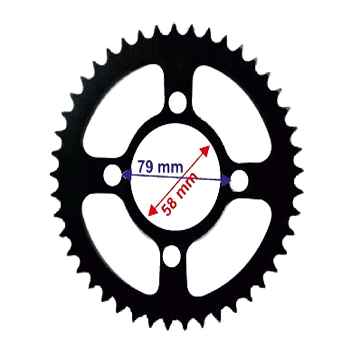 Bajaj BAJAJ DİSCOVER ARKA DİŞLİ 428-45T İÇ 58X4 DELİKLİ ÖM