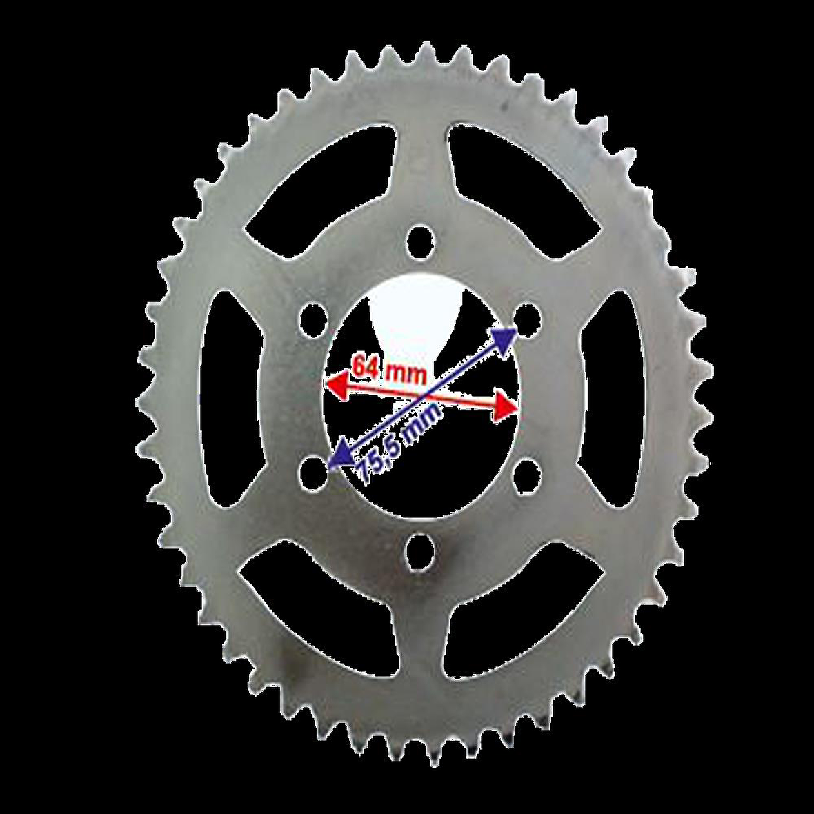 Cross CROSS 200 ARKA DİŞLİ RAMZEY 428-47T İÇ 64 mm 6 DELİKLİ ÖM