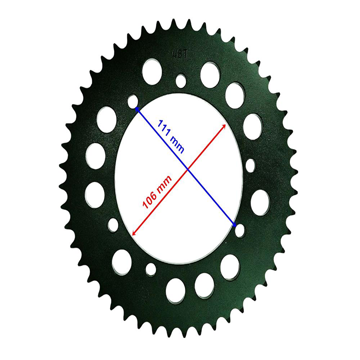 Cross CROSS KUBA BLACK CAT ARKA DİŞLİ 428-48T İÇ 106 mm 6 DELİKLİ ÖM