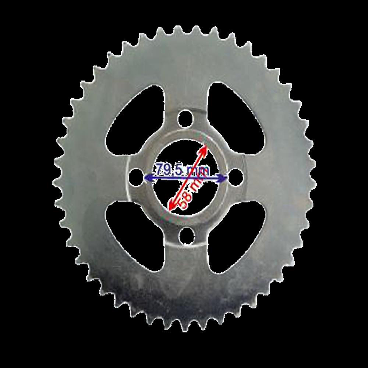 Cross UT 150 ARKA DİŞLİ 520-45T İÇ 58 mm IND ÖM