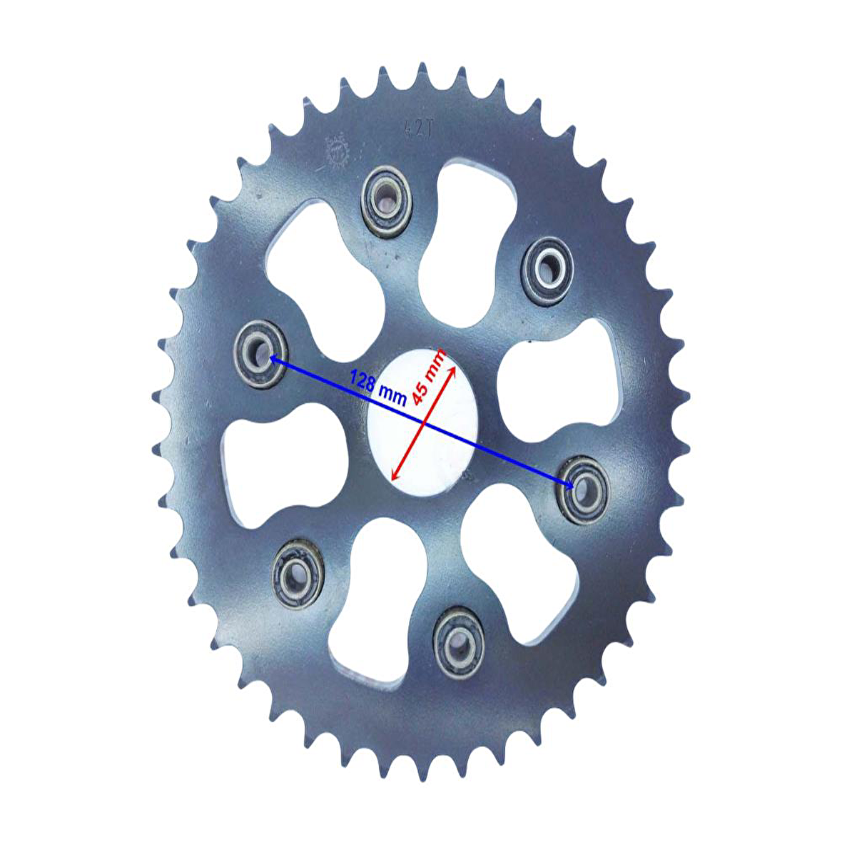 Cross 250 YUKİ İZCİ ARKA DİŞLİ 530-42T İÇ 45X6 TAKOZLU IND ÖM