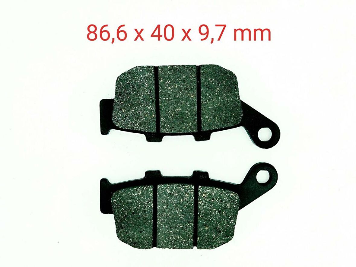 Mondial ARKA FREN DİSK BALATASI FA496 MONDİAL RX3İ EVO (2016-....) - VULTRE 125 İ KD 125 F