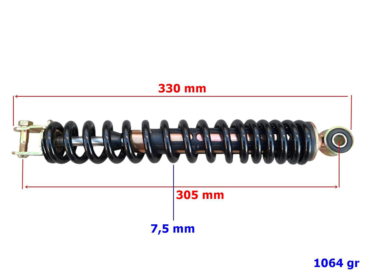 Scooter 50 Arka Amortisör 33 Cm