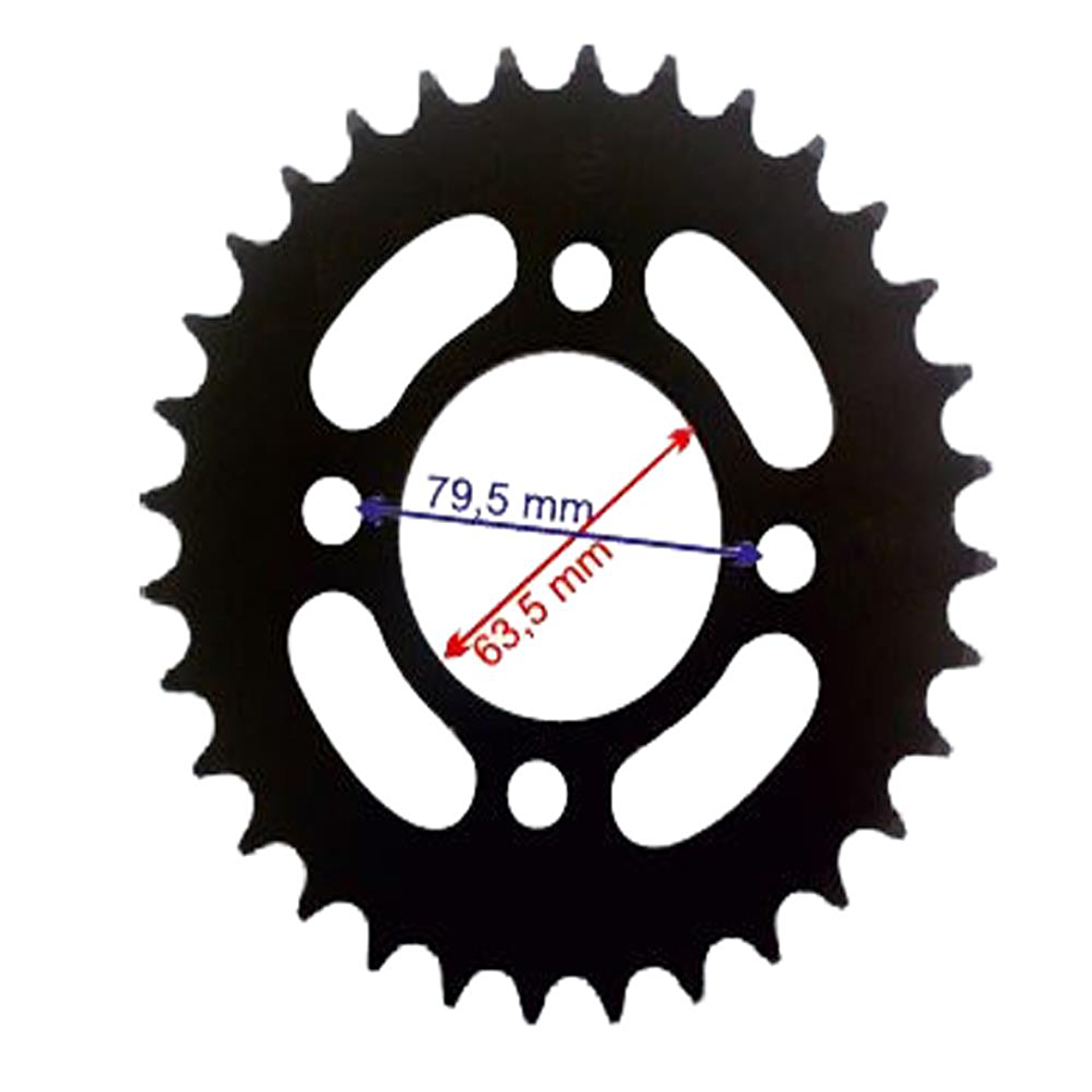 REGAL REGAL ARKA DİŞLİ 530-32T İÇ 63,50X4 DELİKLİ ÖM