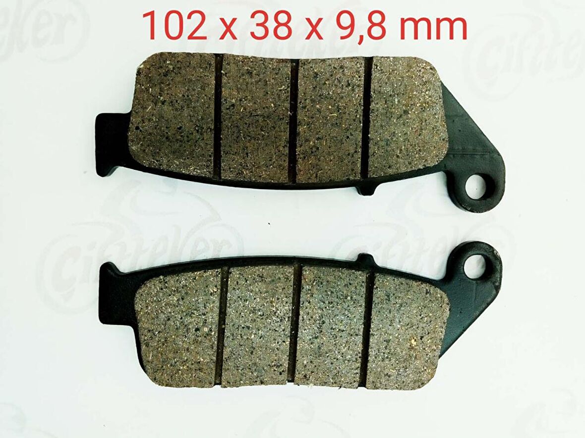 Mondial MONDİAL Z-ONE 180 ÖN FREN DİSK BALATASI FA142