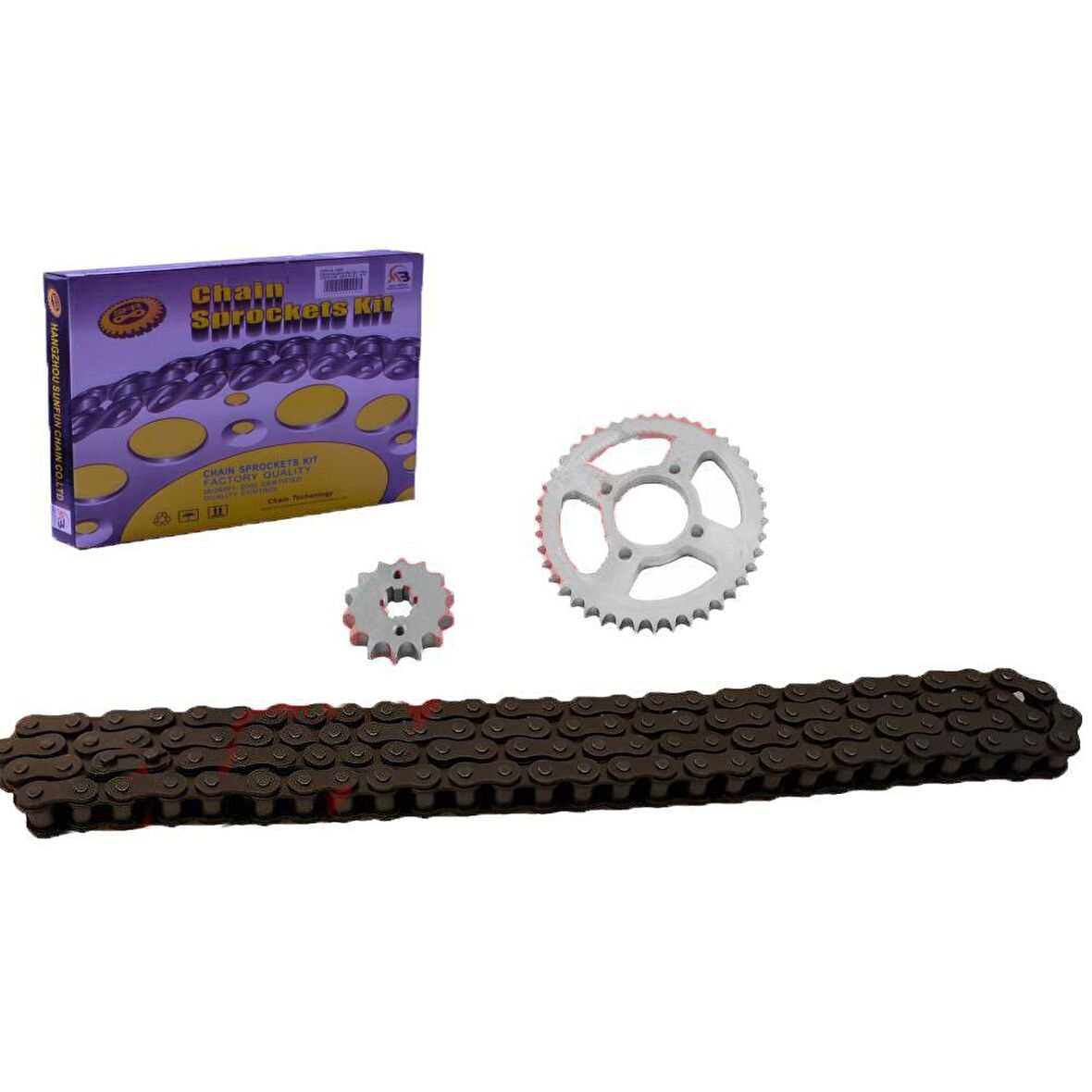 Yamaha YBR ÖN-ARKA DİŞLİ ZİNCİR SET 428H-118L 14-45T SFR