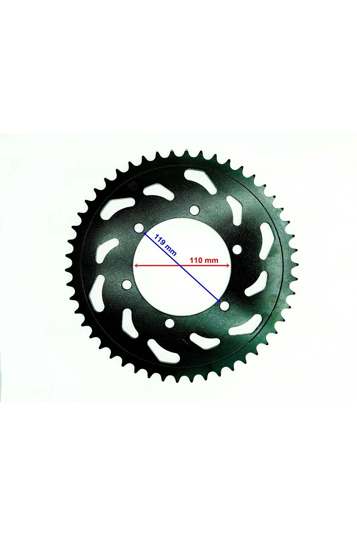 Yamaha YAMAHA R25 MT-25 ARKA DİŞLİ 520-50T İÇ 110X6 DELİKLİ ÖM