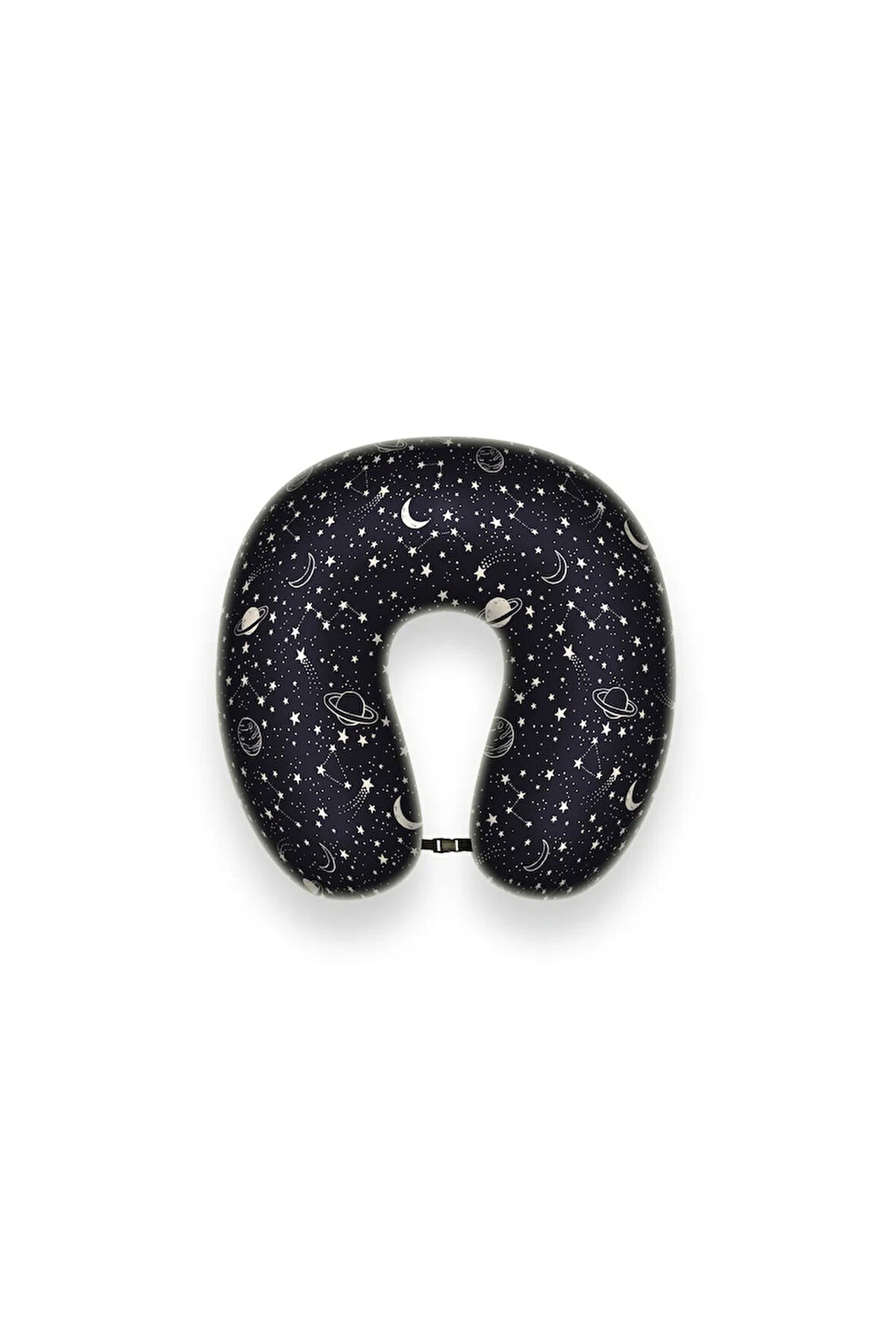 Visco Ortopedik Seyahat Yastığı- Boyun Yastığı - 30*30*10 cm- % 100 Visco İç Dolgu - Uzay Cisimleri