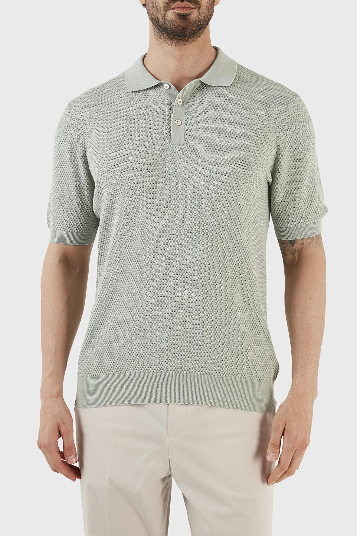Gran Sasso Erkek Polo T Shirt 57113 20620 412