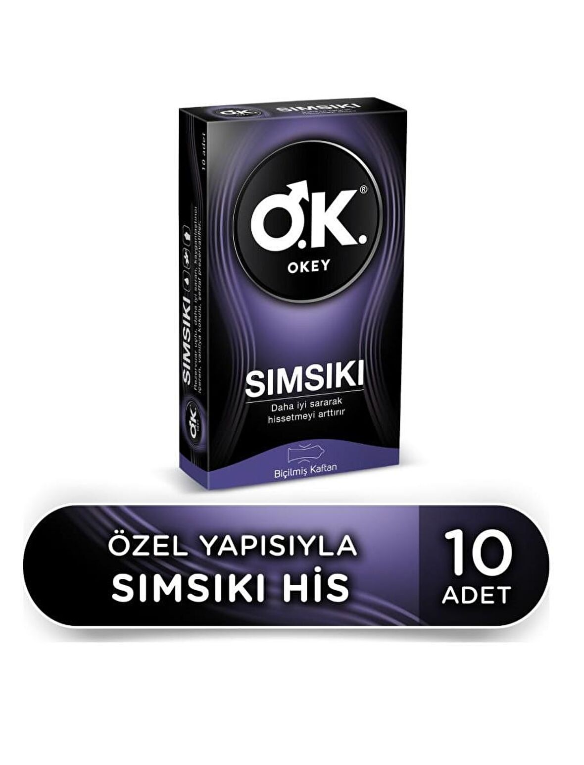 Okey Sımsıkı Prezervatif 10'lu