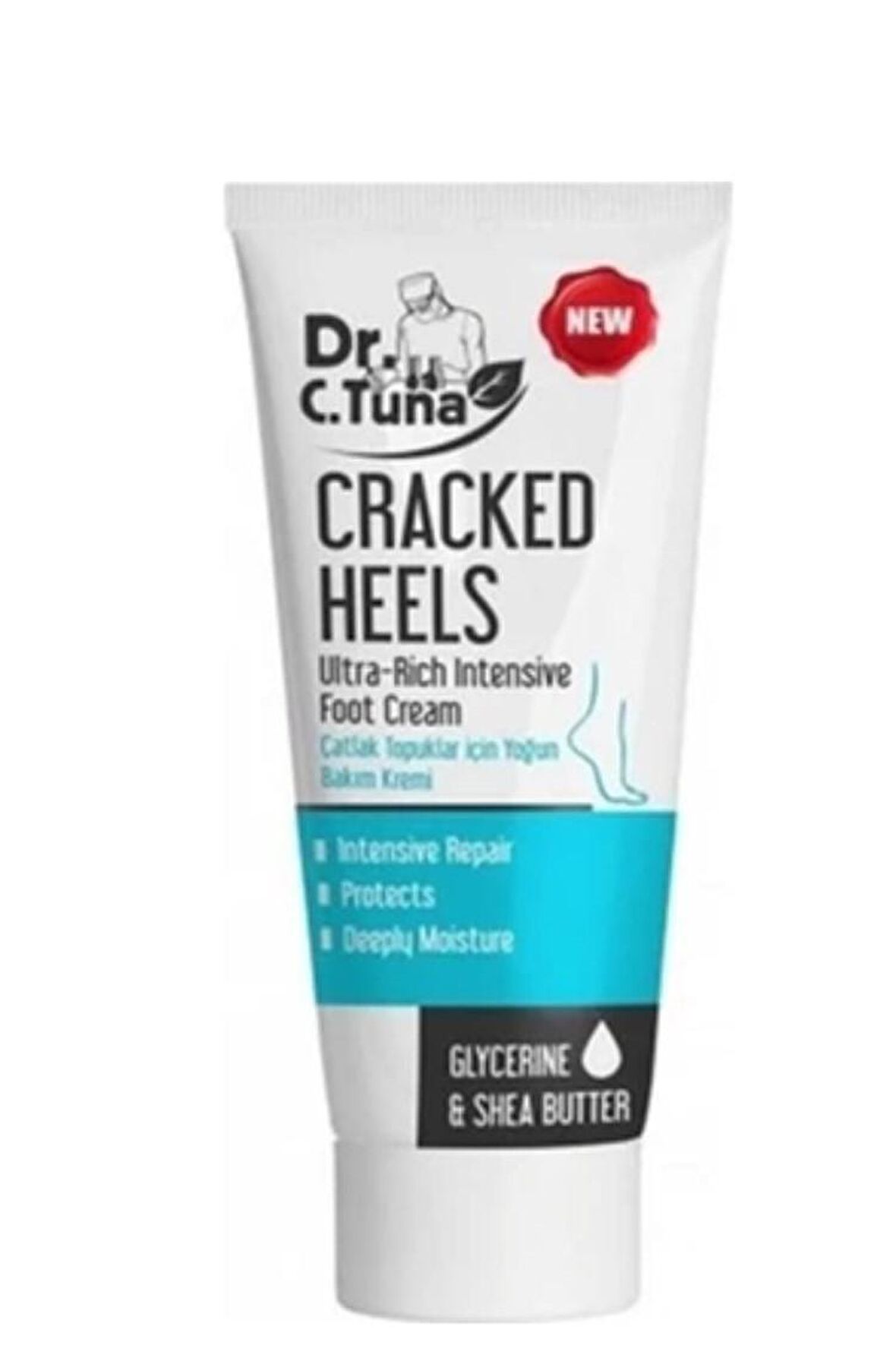 Farmasi Dr.C.Tuna Çatlak Topuklar İçin Yoğun Bakım Kremi 50 Ml.
