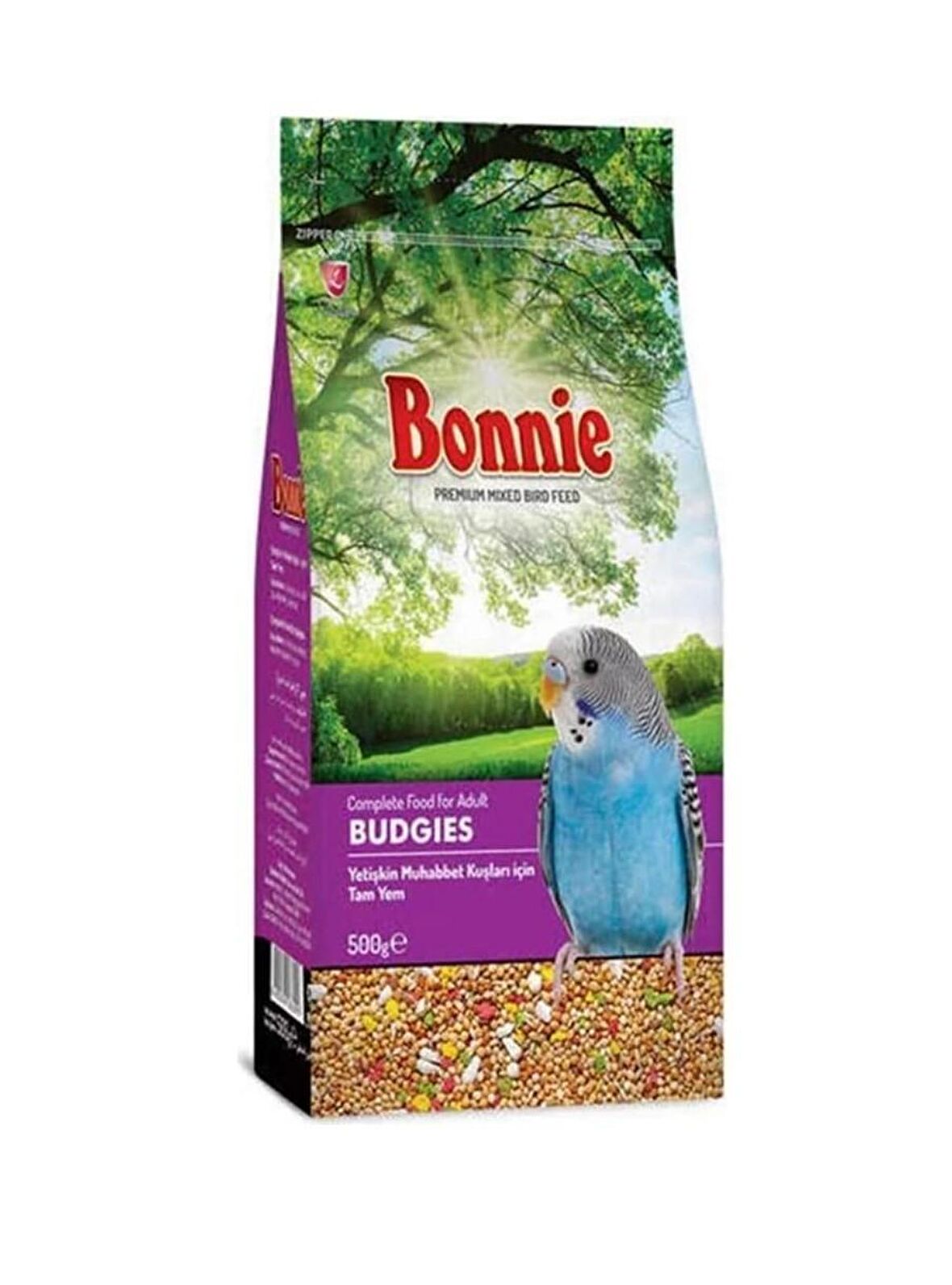 Bonnie Muhabbet Kuşu Yemi 500 GR