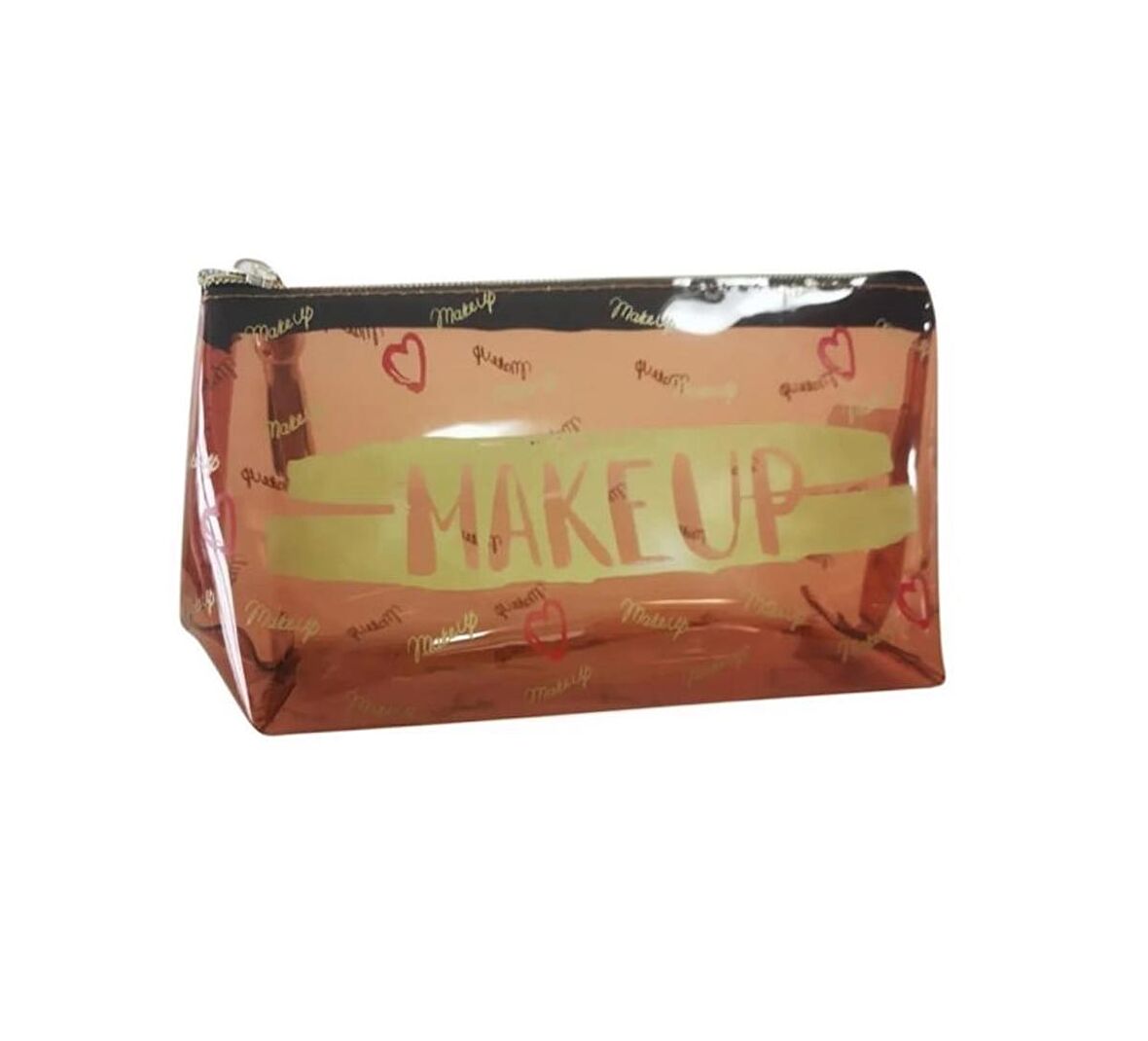 Eklips Şeffaf Make Up Makyaj Çantası