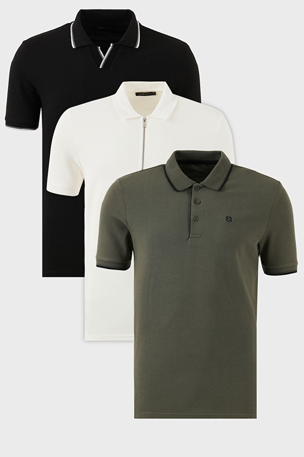 Buratti Erkek Polo Yaka T Shirt 59029641518S3