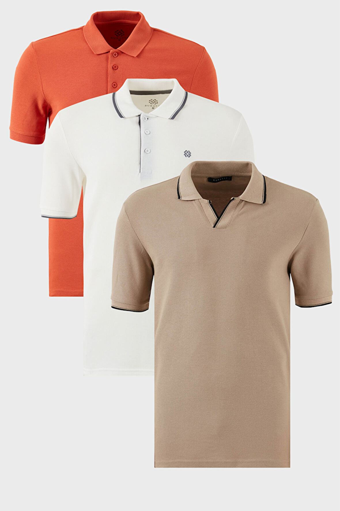 Buratti Erkek Polo Yaka T Shirt 59029641827S3