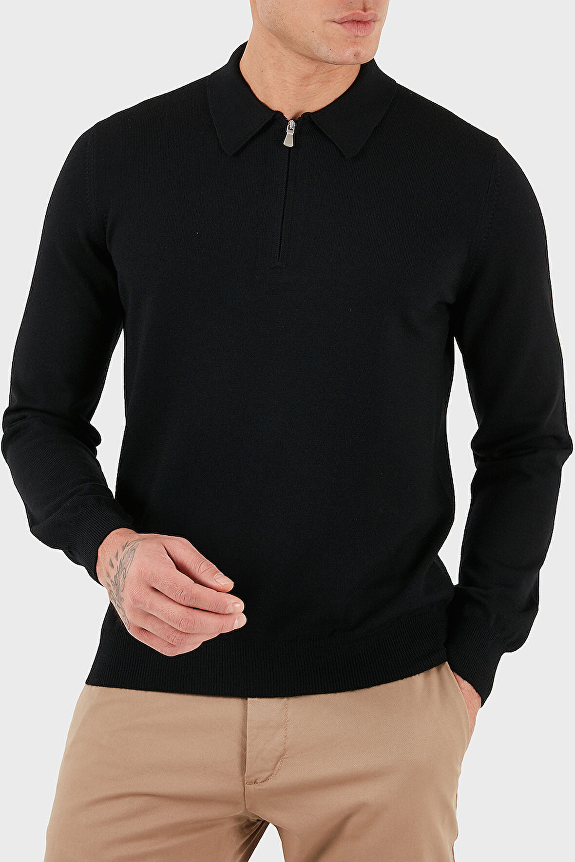 Gran Sasso Erkek Polo Yaka Kazak 55125 14290 099