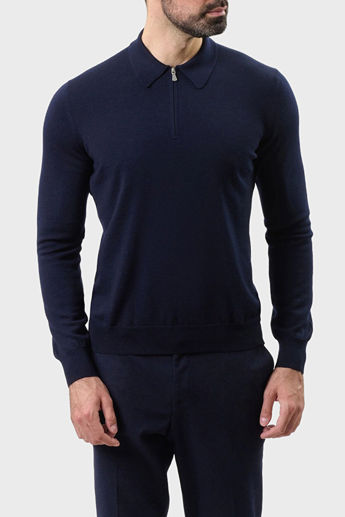 Gran Sasso Erkek Polo Yaka Kazak 55125 14290 598