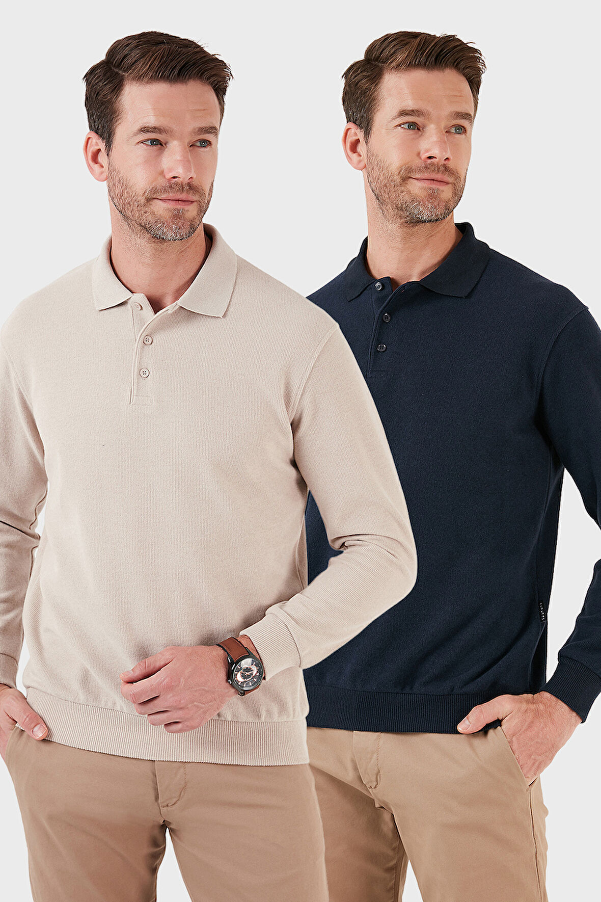 Buratti Erkek Polo Yaka Kazak 456223S2