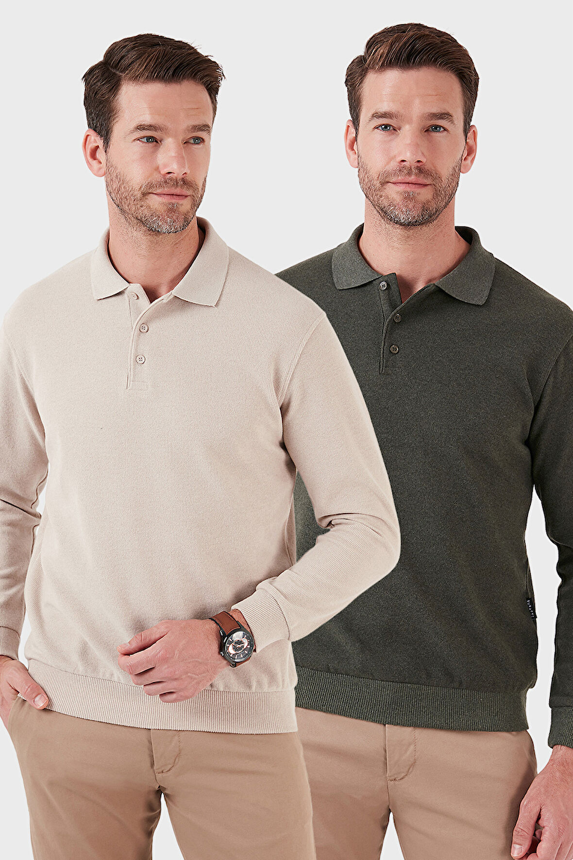 Buratti Erkek Polo Yaka Kazak 456223S2