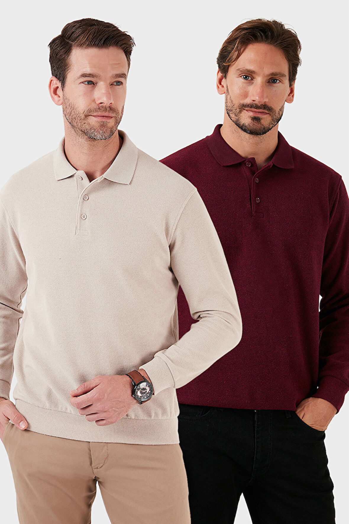 Buratti Erkek Polo Yaka Kazak 456223S2