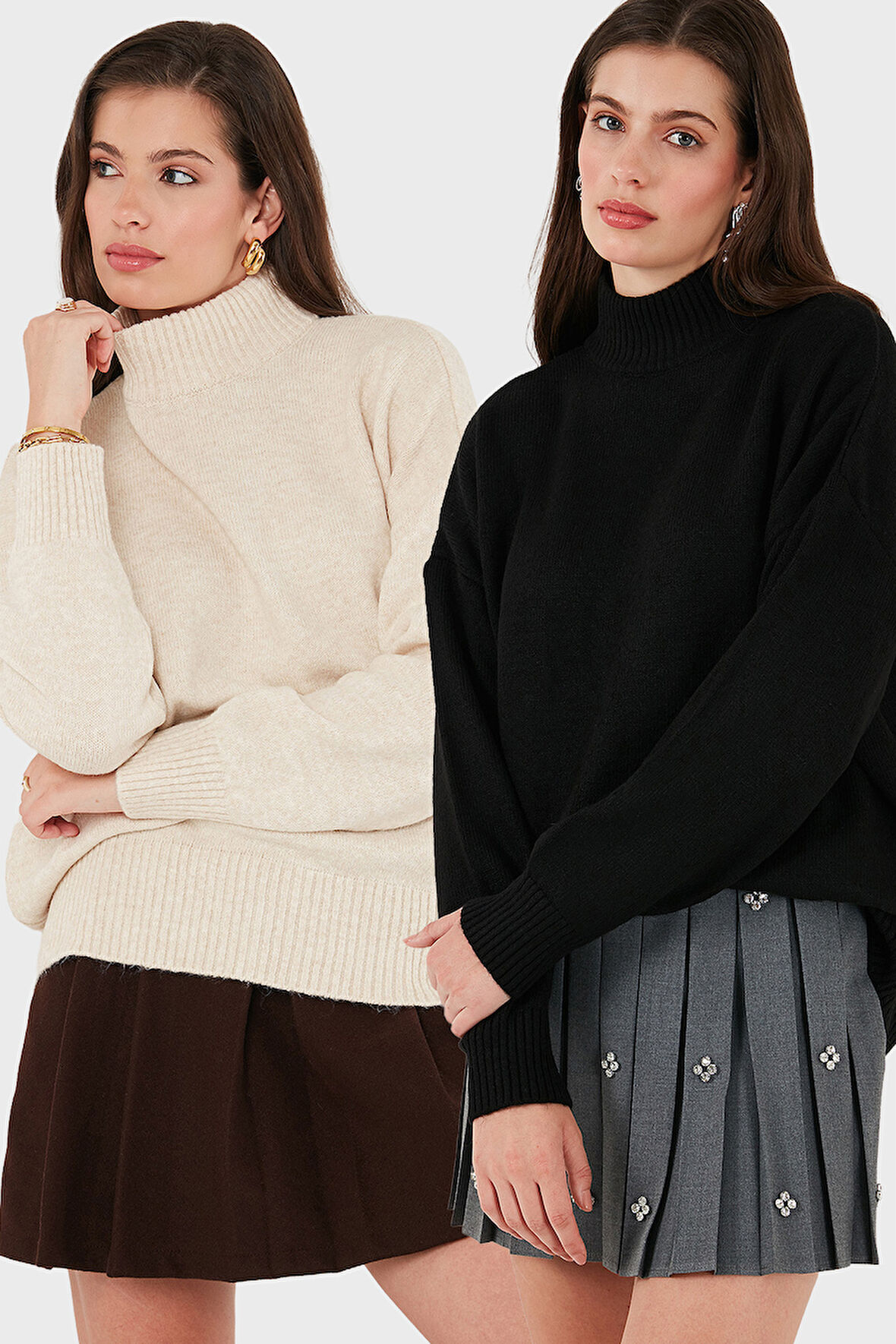 Lela Kadın Kazak 680KZ00469S2