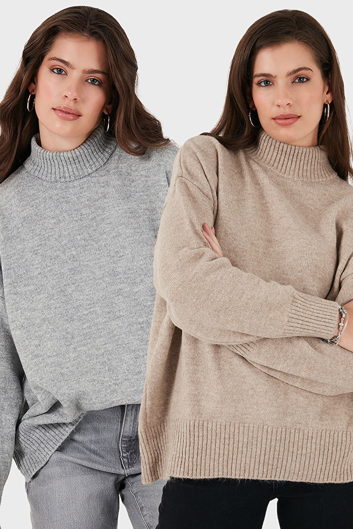 Lela Kadın Kazak 680KZ00469S2